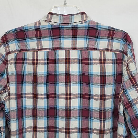American Eagle Mens Shirt Button Up XXL Long Sleeve Plaid Seriously Soft - Picture 10 of 14
